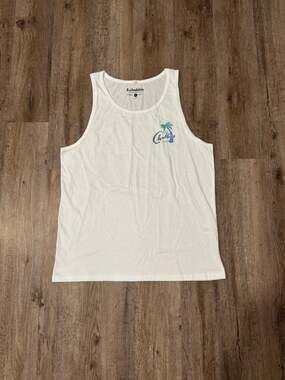 Chubbies Men's The Tiger Tailgate Graphic Tank Size Medium